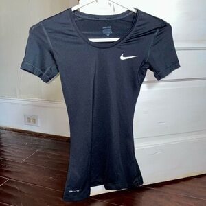 Nike Pro Black Short Sleeve Tee